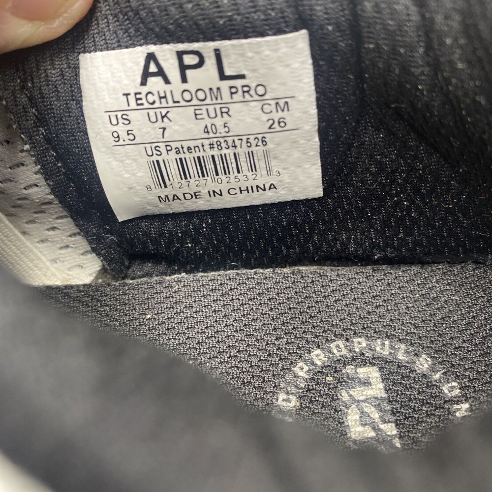APL TechLoom Pro Men Size 9.5 Gray Athletic Running Shoes 3721 - Picture 9 of 16